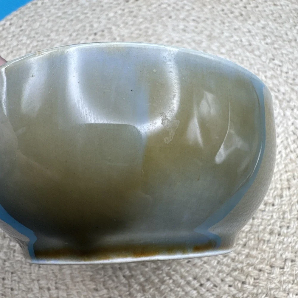 Wade Armagh Leprechaun Bowl Trinket‎ Dish Mushrooms Gnomes Irish Porcelain Vtg